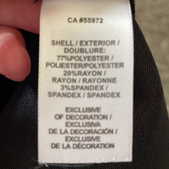 Laundry by Shelli Segal black skirt size 6 - Picture 4 of 4